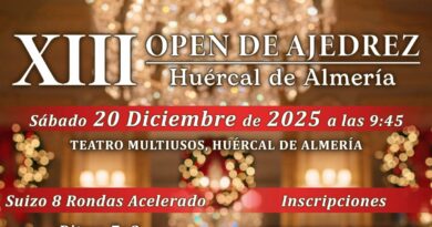 XIII Open de Ajedrez  Huércal de Almería