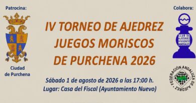 IV Torneo de ajedrez Juegos Moriscos de Purchena 2026
