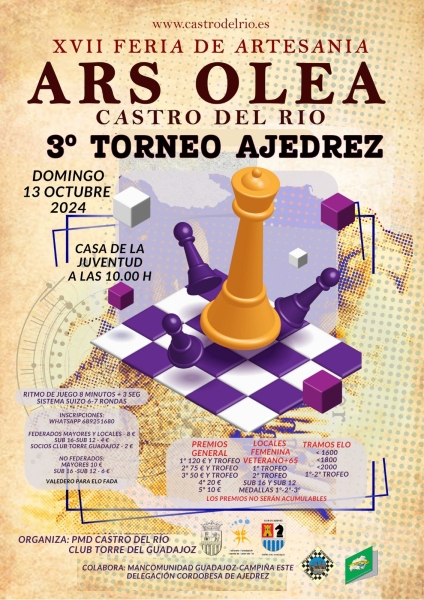 cartel-3-torneo-de-ajedrez-ars-olea-castro-del-rio-2024