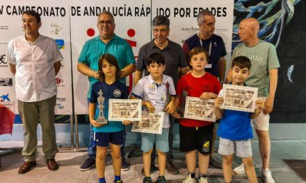 Jesús Guirado Lara, Campeón de Andalucía Sub 08 de ajedrez rápido 2025