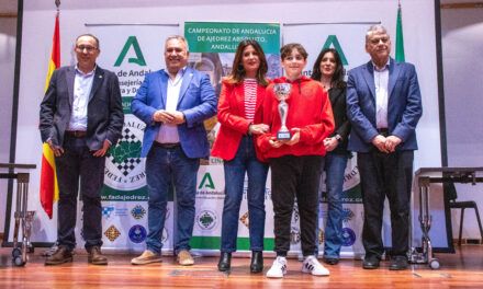 Andrés Gámez Matamoros, campeón de Andalucía Sub 18.