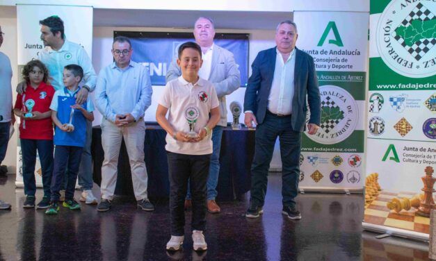 Damián López Rebelles, campeón de andalucía Sub 10