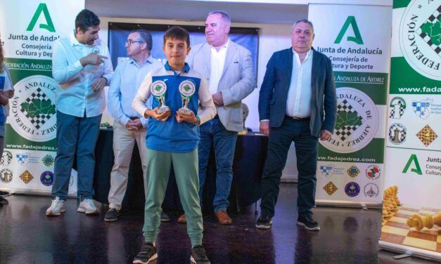 Pablo Guirado Lara, campeón de andalucía Sub 12
