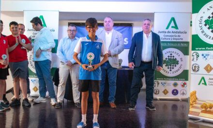 Máximo Belmonte Blasco, campeón de Andalucía Sub 14