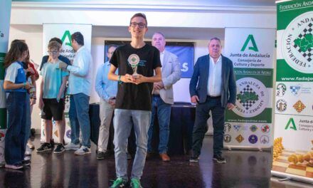 Oleksii Sukhodolskyi, campeón de Andalucía Sub 16