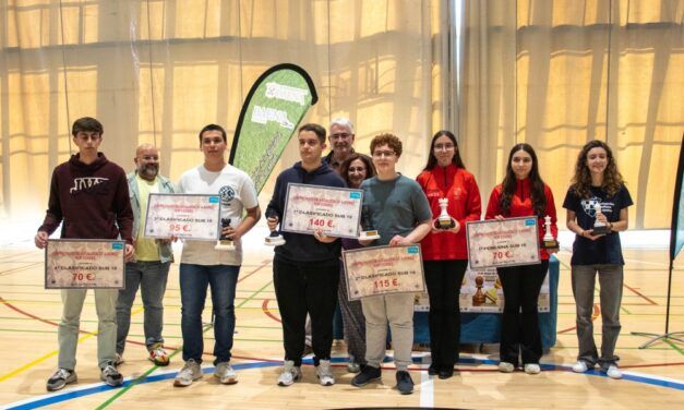 MF Juan Alberto Gómez Aguirre, campeón de Andalucía Sub 18 de Ajedrez Rápido